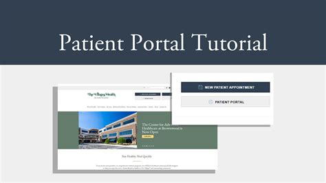the village resident portal|the villages health patient portal.